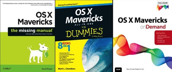 Arranged by projected publish dates — the earliest arrives on October 28 — here are the OS X Mavericks manuals listed by Amazon from David Pogue , etc.